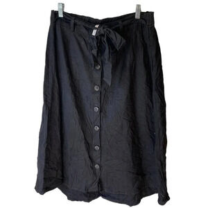 Poly Lulu Hi low Maxi Skirt Women Size XL -1X